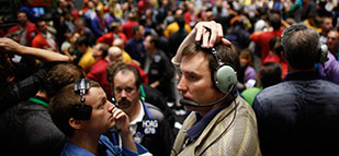 U.S. stocks moderately higher, eyes on Fed; Dow Jones up 0.04%